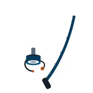 Tidewater 7ft spinning combo, rod and reel